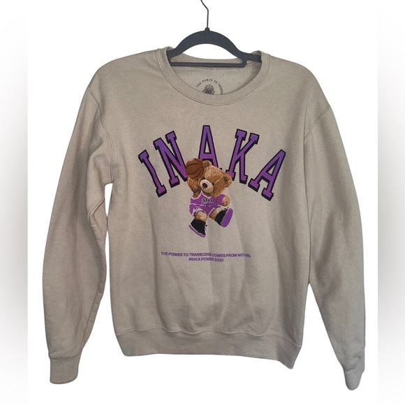 Inaka Power Other - Inaka Power 2020 Basketball Teddy Crewneck- Limited Edition Size Small